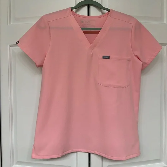 FIGS Fight Club Pink Scrub Set Rare Discontinued Color Size Small - Picture 3 of 10